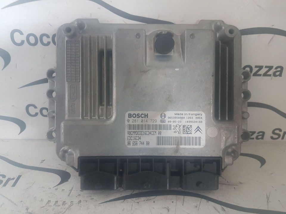 Immagine di Centralina Motore Citroen C4 Grand Picasso 1.6 hdi Bosch 0281014729