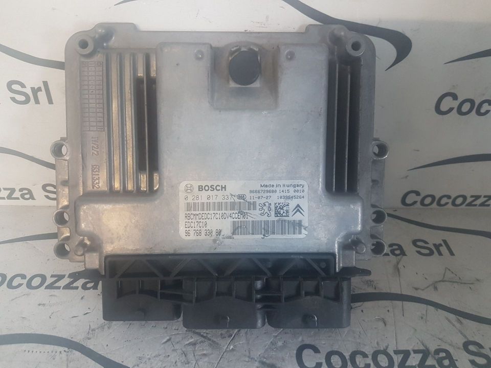 Immagine di Centralina Motore Citroen C3 1.4 hdi Bosch 0281017337