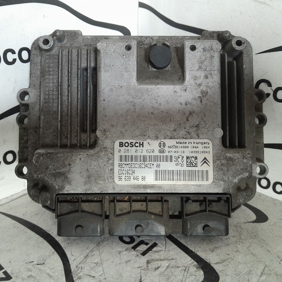 Immagine di CENTRALINA MOTORE BOSCH CITROEN BERLINGO 1.6 Hdi *0281012620*
