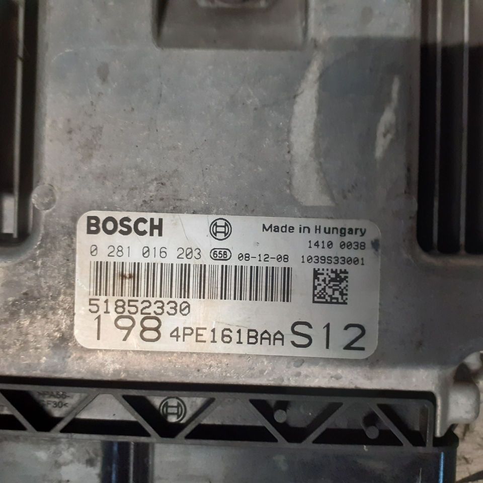 Immagine di CENTRALINA MOTORE FIAT BRAVO 1.6 mtj Bosch 0281016203