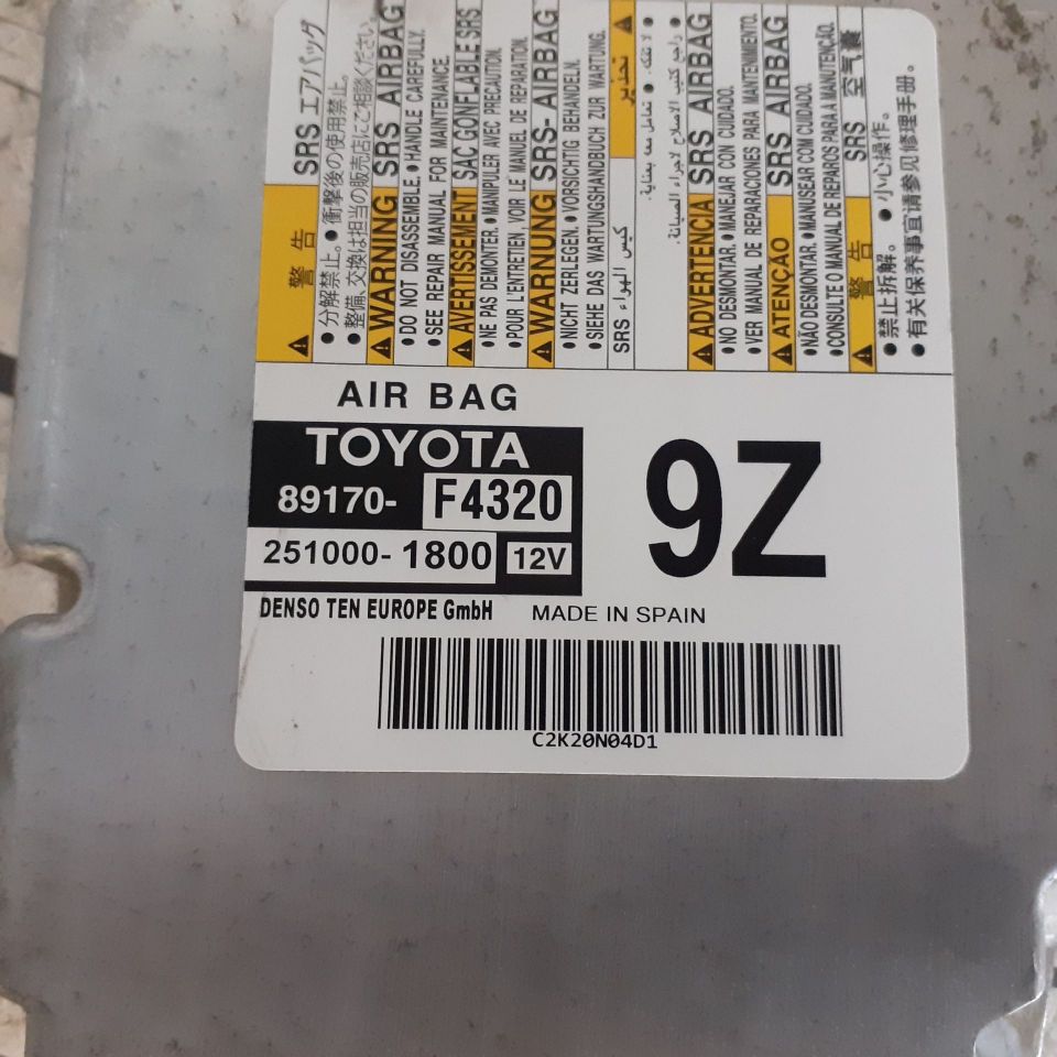 Immagine di CENTRALINA AIR BAG TOYOTA CH-R 1.8 Hybrid