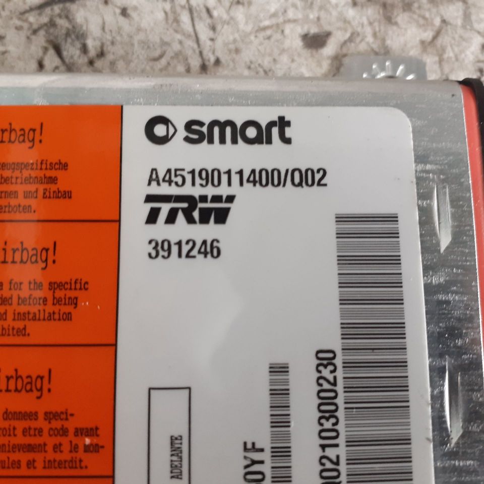 Immagine di CENTRALINA AIRBAG SMART FORTWO (A451)