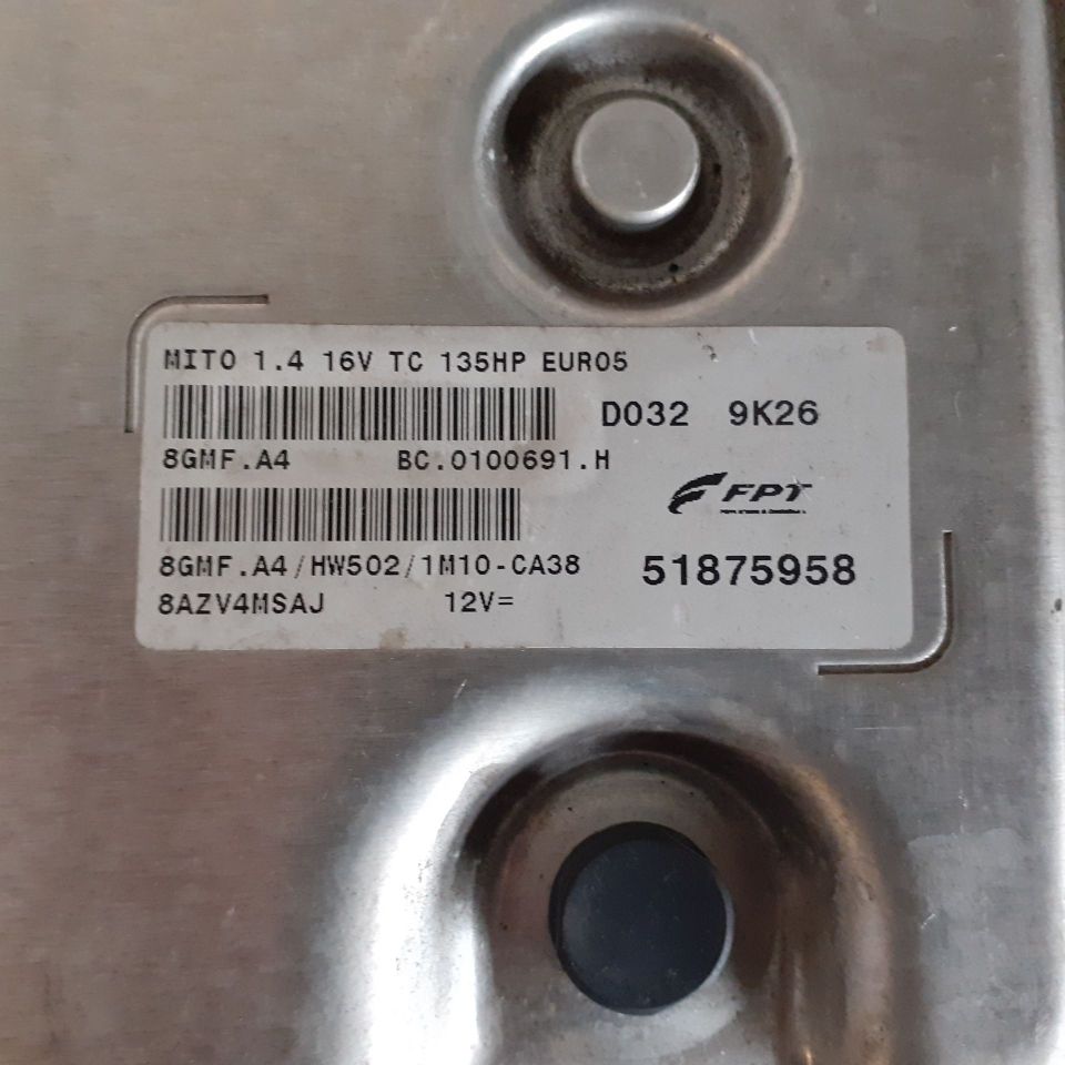 Immagine di CENTRALINA MOTORE ALFA ROMEO MITO 1.4 TURBO BENZINA
