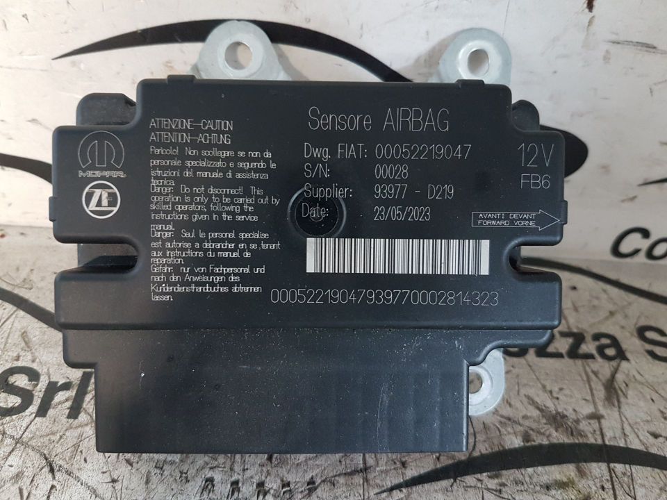 Bild von Centralina Air Bag Fiat Ducato dal 2021 in poi 00052219047