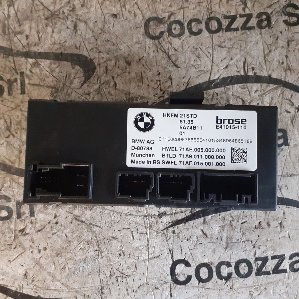 Immagine di CENTRALINA APERTURA/CHIUSURA COFANO POSTERIORE BMW X1 (U11)