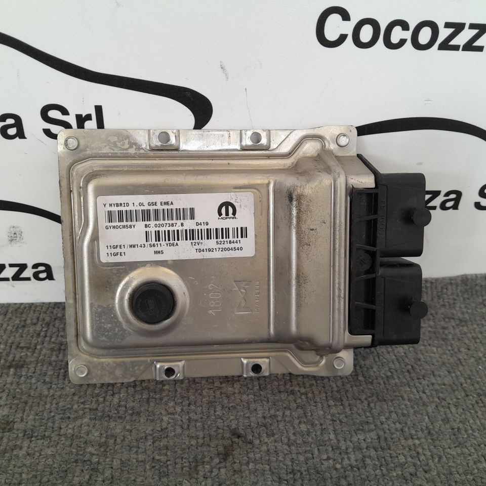 Immagine di CENTRALINA MOTORE LANCIA YPSILON (Y3) 1.0 BENZINA / HYBRID   *MOPAR 52218441*