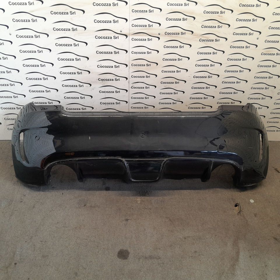 Immagine di PARAURTI POSTERIORE DOPPIO SCARICO  FIAT 500  (3P)