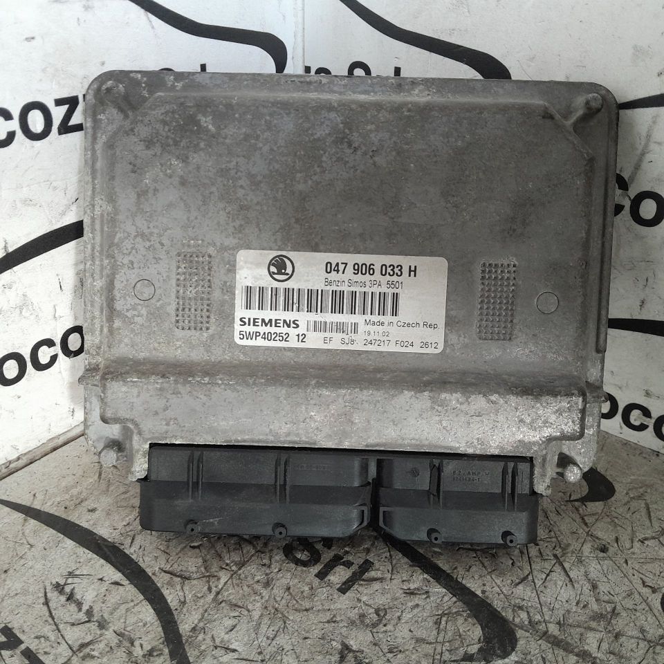 Immagine di CENTRALINA MOTORE SKODA FABIA 1.4 BENZINA  *SIEMENS 5WP4025212* 047906033
