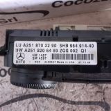 Immagine di COMANDO CLIMA  MERCEDES-BENZ Classe M (W164) - A2518702290