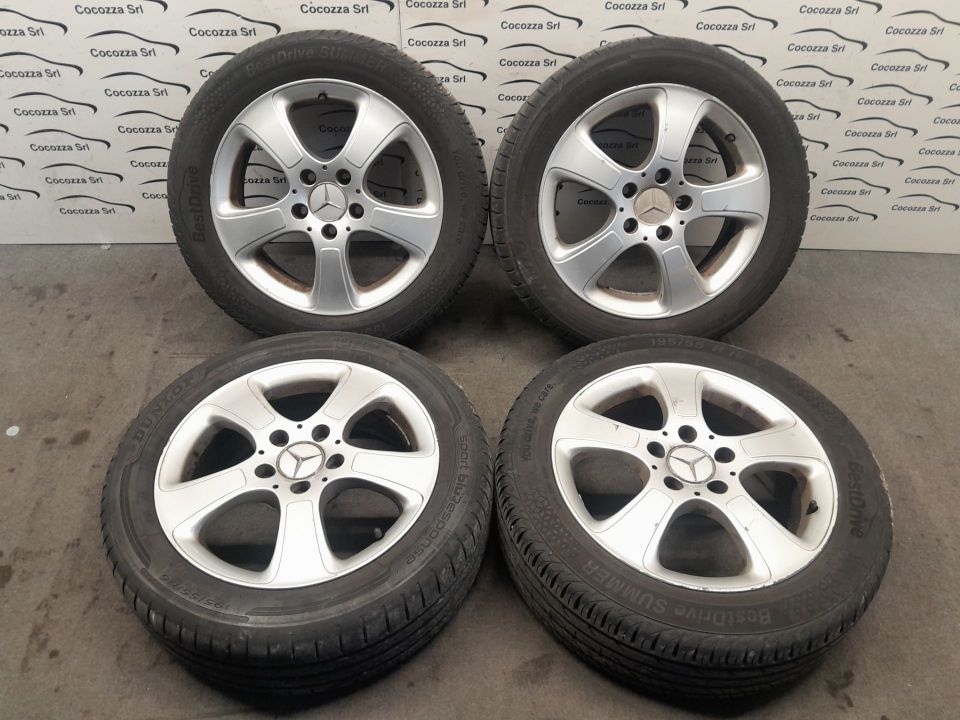 Immagine di CERCHI IN LEGA MERCEDES-BENZ CLASSE A (W/C169) DA 16''  195/55