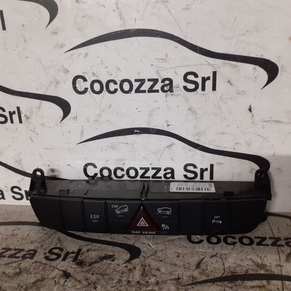 Immagine di INTERRUTTORE CENTRALE MERCEDES BENZ CLASSE M (W164)  A1648709810